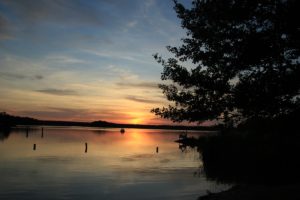 Sonnenuntergang Rheinsberger See