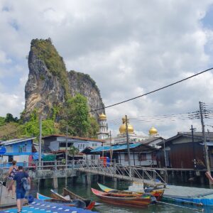 Fischerdorf Phang Nga Bay Thailand