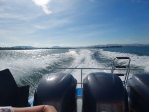 Speedboot Fahrt nach Surin Khao Lak Thailand