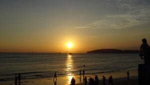 Sonnenuntergang Ao Nang Krabi Thailand