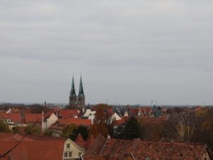 Altstadt Quedlinburg Blick vom Schlossberg