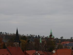 Altstadt Quedlinburg Stadt von oben