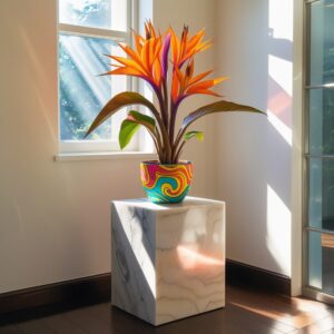 Strelitzia Pflanze